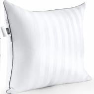 Подушка №943 Royal Pearl Natural Hand Made шелковая средняя MirSon 40x40 см белый