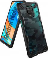 Чехол Ringke Fusion X Camo Black для Xiaomi Redmi Note 9 Pro