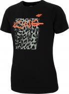 Футболка 4F J4L20-JTSM223B-20S р.140 чорний