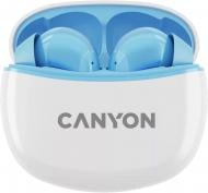 Наушники Canyon TWS-5 blue (CNS-TWS5BL)