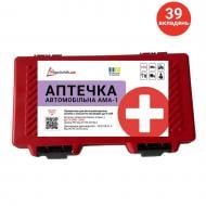 Аптечка автомобільна Poputchik АМА-1 Стандарт ДСТУ 3961-2000 (02-076-П)