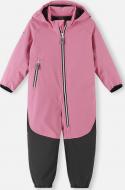 Комбинезон для девочек Reima Softshell Mjosa р.98 розовый 5100006B-4370