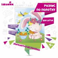 Розпис на полотні Ідейка Зайченятко на галявині 25х30 см 445060