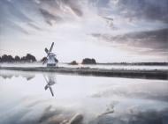 Репродукция Мельница 75x100 см Styler