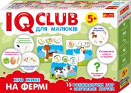 Пазли картонні Ранок Хто живе на фермі: IQ-club для малюків .