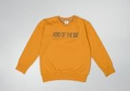 Джемпер унисекс Роза 200513 р.158 горчичный