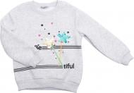 Свитшот для девочки ALG р.122 меланж 621445