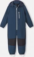 Комбинезон для мальчиков Reima Softshell Nurmes р.128 темно-синий 5100007A-6980