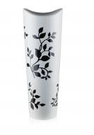 Ваза керамічна Eterna 39.5х14 см 39,5 см біла