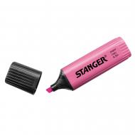 Маркер текстовий Stanger 1-5 мм 10 шт. рожевий MARKER-TXT-STFLATP10