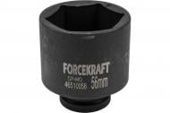 Головка ударная глубокая 56 мм (6гр.), 3/4'' Forcekraft 1 шт. FK-46510056