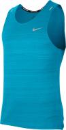 Майка Nike M NK DF MILER TANK CU5982-447 р.M голубой