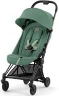 Коляска прогулочная Cybex Coya Matt Black Leaf Green (522004355)