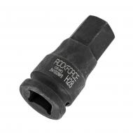 Насадка ударна 6-гранна 28 мм, 3/4'' ROCKFORCE 1 шт. RF-26410028MPB Насадка ударна 6-гранна 28 мм, 3/4'' ROCKFORCE 1 шт. RF-26410028MPB