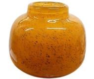 Ваза Гута Diva 160х180 16 см оранжевий