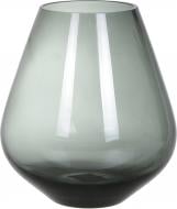 Ваза стеклянная Классик 19х21,5 см 21,5 см оливковая