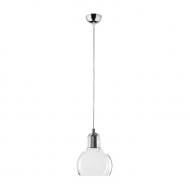 Подвес TK Lighting MANGO 4360 1x/E27 прозрачный/черный