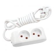 Удлинитель Viko Multi-Let без заземления 2 гн. белый 3 м 90112203 Удлинитель Viko Multi-Let без заземления 2 гн. белый 3 м 90112203