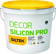 Декоративна штукатурка камінцева Siltek DECOR SILICON PRO База DА 1,5 мм 25 кг