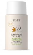 Флюид BABE Laboratorios ВВ с тонирующим эффектом SPF 50 50 мл