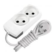 Подовжувач Gunsan Aras без заземлення 2 гн. білий 3 м 01261100-003200 Подовжувач Gunsan Aras без заземлення 2 гн. білий 3 м 01261100-003200