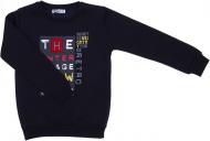 Свитшот для мальчика ALG р.110 темно-синий 221453