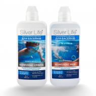 Средство обеззараживающее серебряный бактерицидный комплекс для бассейнов 2x500 мл Silver Life