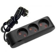 Удлинитель Viko Multi-Let без заземления 3 гн. черный 5 м 90132305 Удлинитель Viko Multi-Let без заземления 3 гн. черный 5 м 90132305