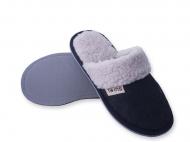 Тапки домашние Twins войлок + мех р. 40/41 серый