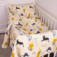Комплект постельного белья MirSon Kids Time 20-0021 Cats мульти