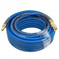 Шланг армований Forsage гумовий із фітингами 10х16 мм 15 м