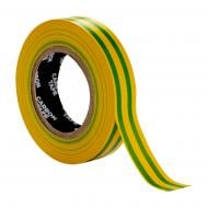 Изолента CARBON TAPE 19 мм 20 м желто-зеленый