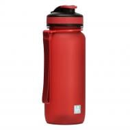 Бутылка для воды Line Art Flores 650 мл красная