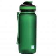 Бутылка для воды Line Art Flores 650 мл зеленая