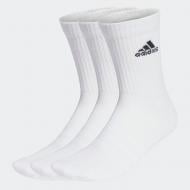 Шкарпетки Adidas C SPW CRW 3P HT3446 р.L білий 3 шт.
