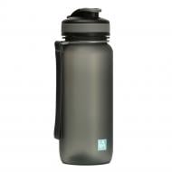 Бутылка для воды Line Art Flores 650 мл серая