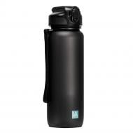 Пляшка для води Line Art Grassa 800 мл чорна