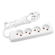 Удлинитель Viko Multi-Let без заземления 4 гн. белый 3 м 90112403 Удлинитель Viko Multi-Let без заземления 4 гн. белый 3 м 90112403