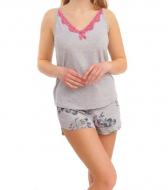 Пижама женская Levtam Нежность р. S разноцветный