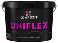 Краска резиновая резиновая Kompozit UNIFLEX мат зеленый NCS 12 кг