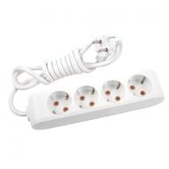Удлинитель Viko Multi-Let с заземлением 4 гн. белый 5 м 90114405
