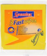 Салфетки SPONTEX Fastwipes 36х38 см 3 шт./уп. разноцветные