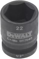 Головка ударная Impact 1/2 х 22 мм DeWalt 1 шт. DT7540