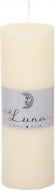 Свічка Рустік Циліндр бежевий 55х160 мм Luna