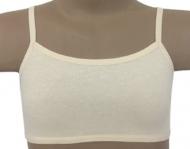 Топ Bibo для дівчаток р.152 вік від 6 років бежевий 91146