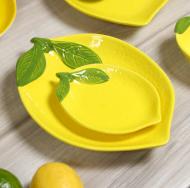 Блюдо сервірувальне Fiora Lemon 25,2x17,7x3,3 см Блюдо сервірувальне Fiora Lemon 25,2x17,7x3,3 см