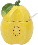 Ємність Fiora Lemon з кришкою та ложкою10x9,2x12,5 см