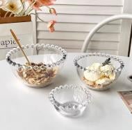 Салатник Fiora Apulia круглый 8,5x4 см прозрачный