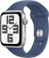 Смарт-годинник Apple Watch SE GPS 40mm silver aluminium Case with Denim Sport Band — M/L (MXED3QH/A)