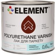 Лак паркетный Element полумат прозрачный 0,6 кг